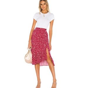 MinkPink midi skirt
